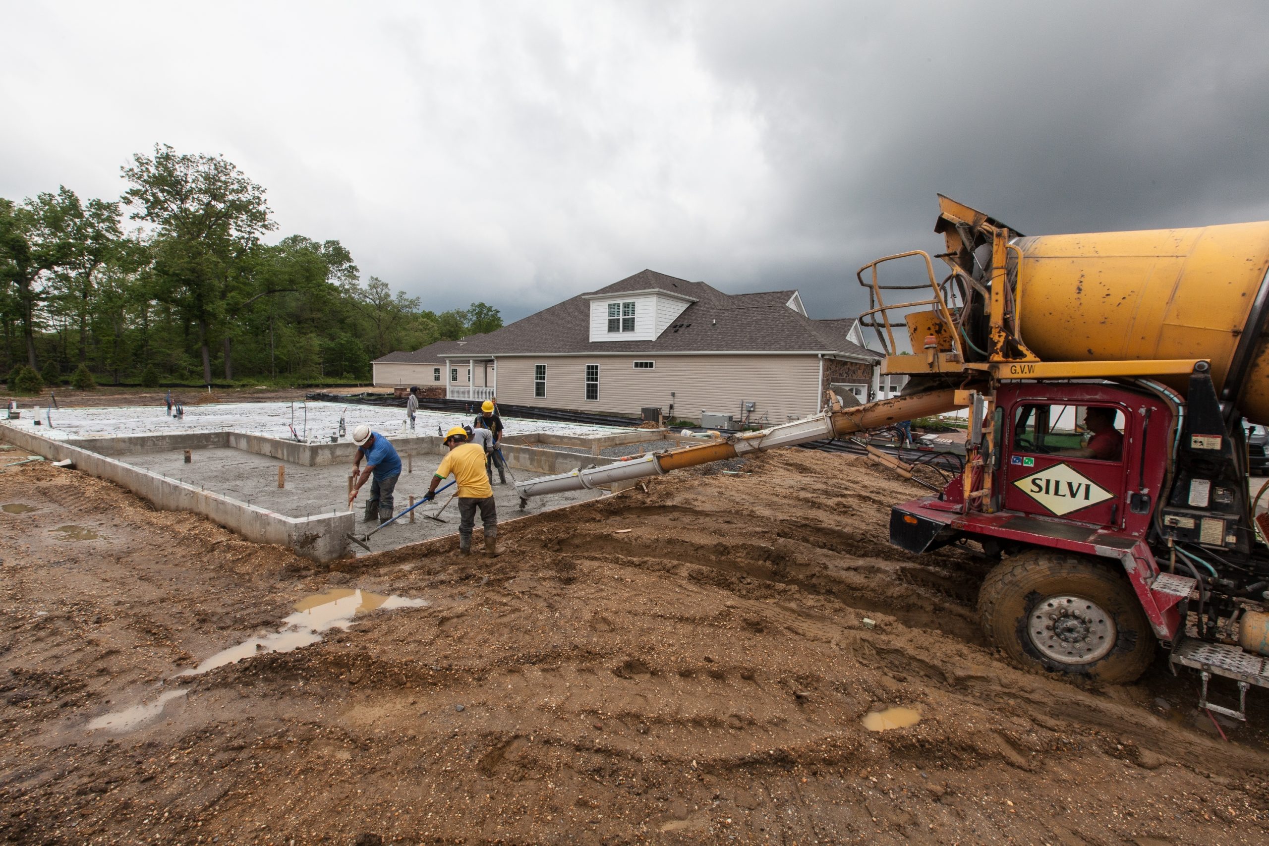 Residential Concrete Pour