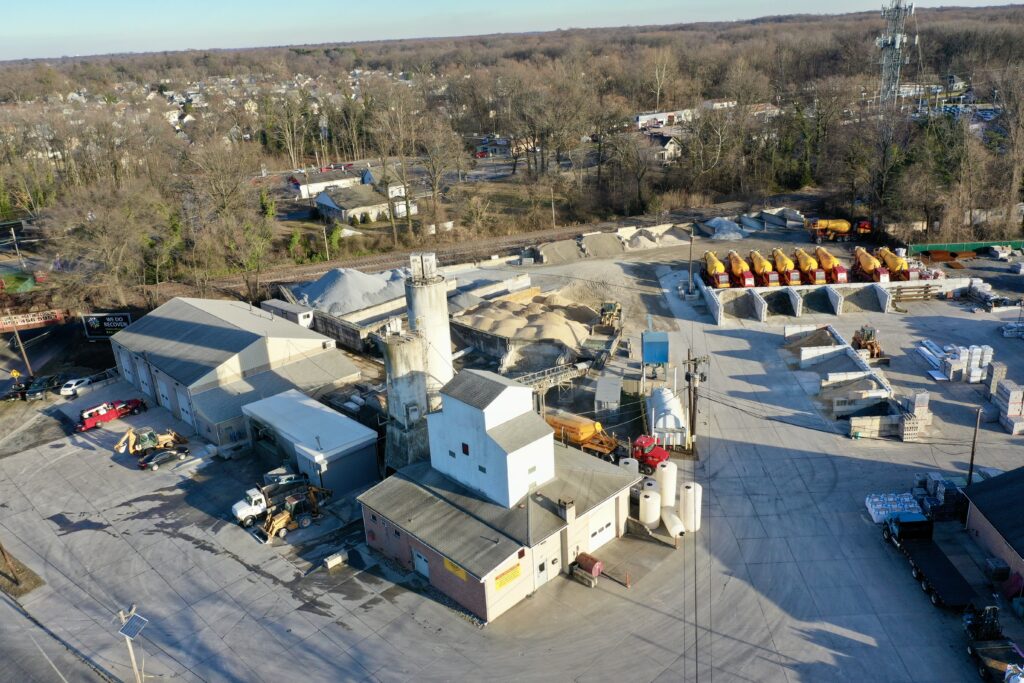 Silvi ready-mix concrete plant in Woodbury,NJ.