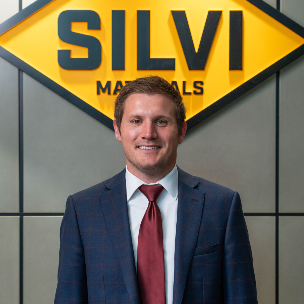 A picture of Silvi Materials Regional Cement Sales Representative Ryan Fink.