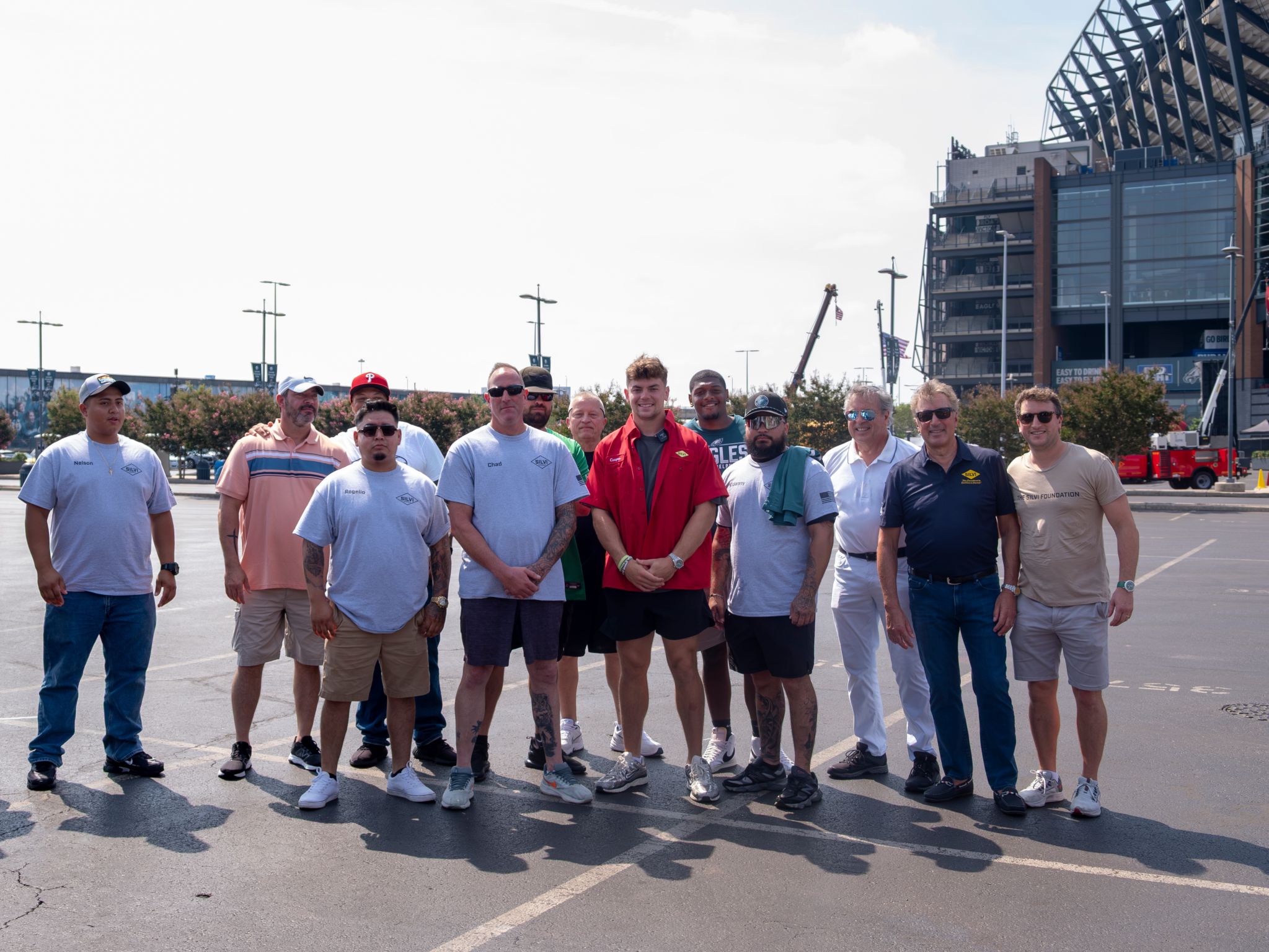 A picture of contestants from the 2025 Silvi Materials Driver Rodeo.