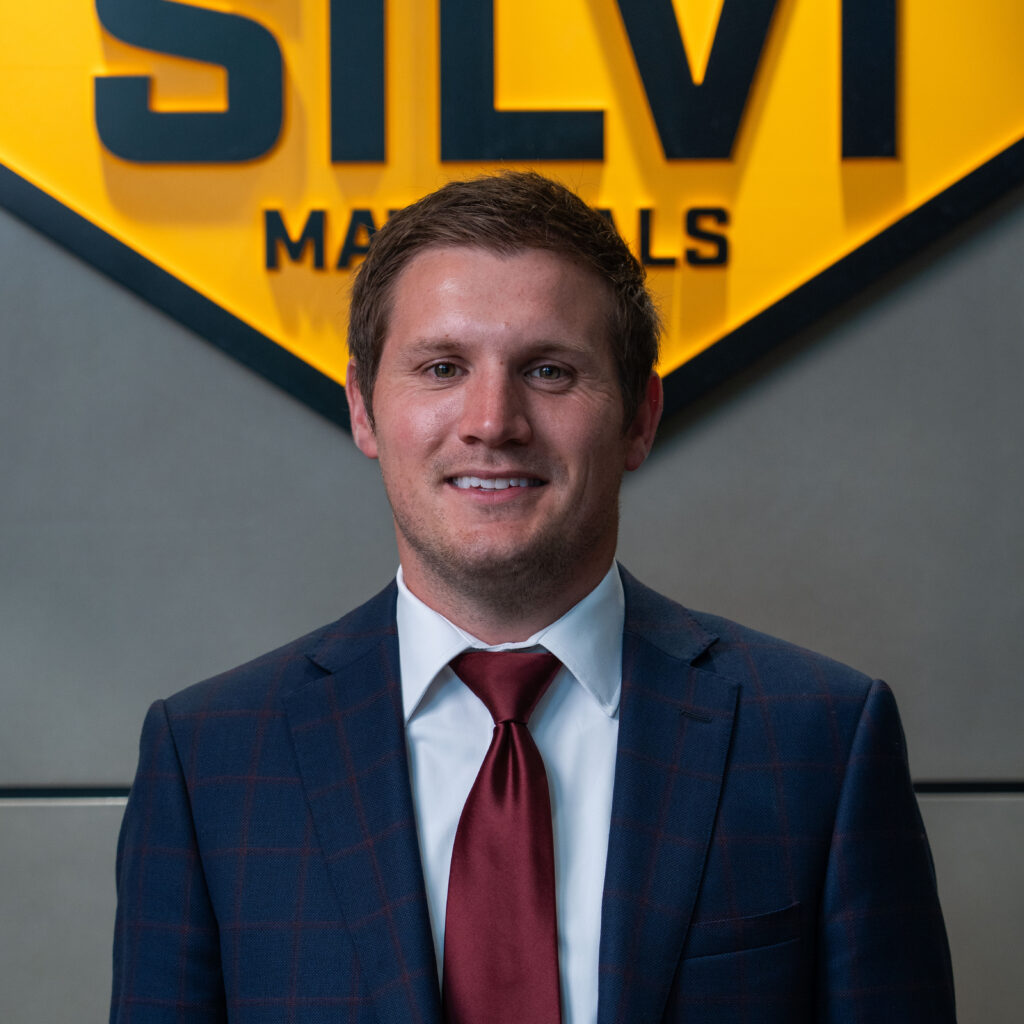 A photo of Silvi Materials' Regional Cement Sales Manager Ryan Fink.
