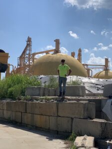 A picture of Silvi Materials' employee Christopher Cameron.