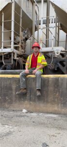 A picture of Silvi Materials' employee David Aul.